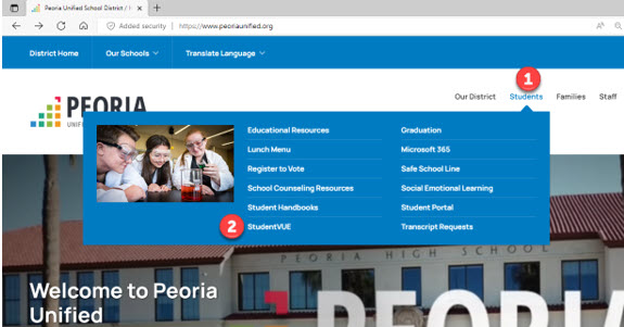 StudentVUE link