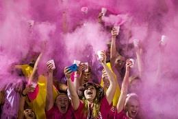Homecoming Rally/Breast Cancer Awareness 